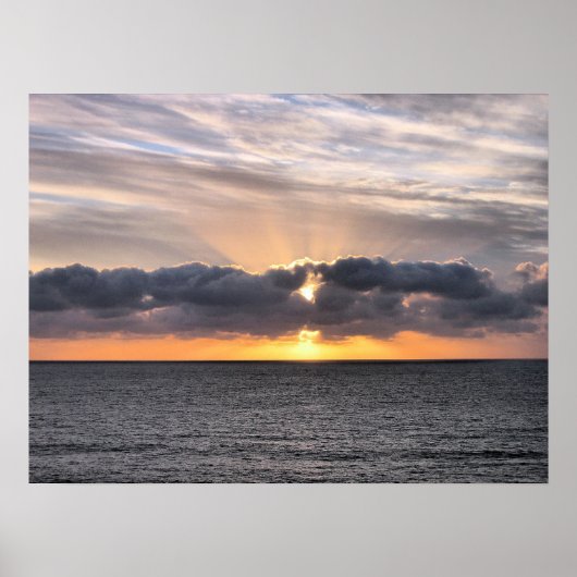 Poster Océan Pacifique (Devant)