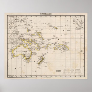 Poster Océan Pacifique