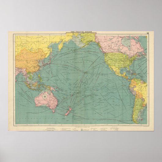 Poster Océan Pacifique 10 (Devant)