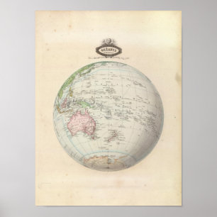 Poster Océan Pacifique 3