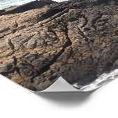 Poster Océan Pacifique, San Francisco, Californie (Coin)