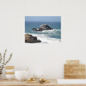 Poster Océan Pacifique, San Francisco, Californie (Cuisine)