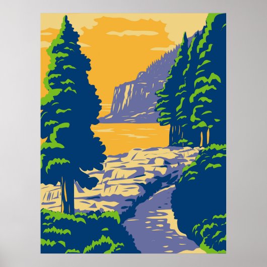 Poster Ocean Path (Devant)