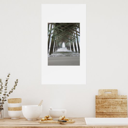 Poster Ocean Pier (Cuisine)