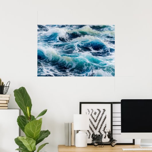 Poster Ocean Pulse (Bureau à domicile)