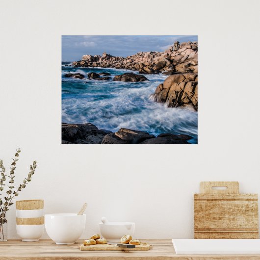 Poster Ocean Scene (Cuisine)