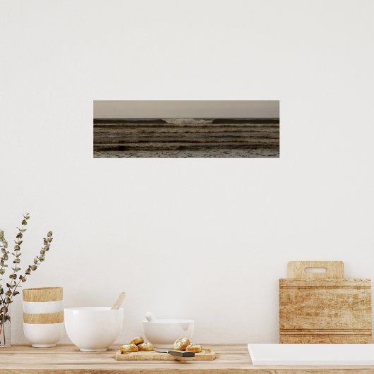 Poster Ocean Shores, Waves WA (Cuisine)