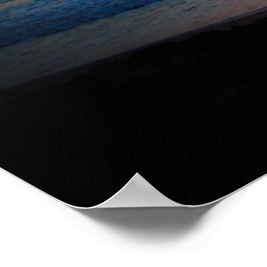 POSTER OCEAN SLEVER SÉRÉNITÉ PRIÈRE ORIGINAL (Coin)