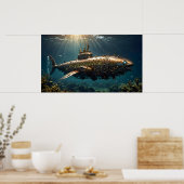 Poster Ocean Steampunk (Cuisine)