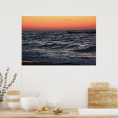 Poster Ocean Sunrise #4608 (Cuisine)