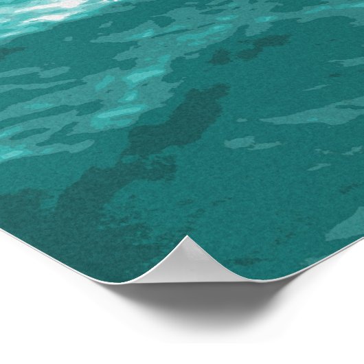 Poster Ocean Surface (Coin)