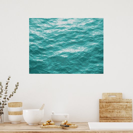 Poster Ocean Surface (Cuisine)