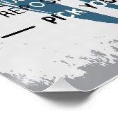 Poster Ocean Vibes Retro Surboard (Coin)