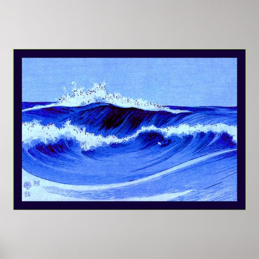 Poster Ocean Waves (Devant)