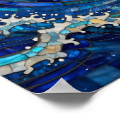 Poster Oceanic Coastal Ocean Waves Sunset   (Coin)