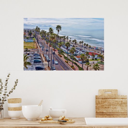 Poster Oceanside California (Cuisine)