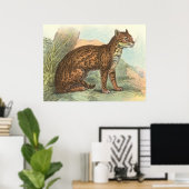 Poster Ocelot (Bureau à domicile)