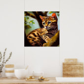 Poster Ocicat Cat (Cuisine)