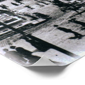 Poster O'Connell Bridge et la rivière Liffey, Dublin (Coin)