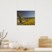 Poster Ocotillo et senne du désert (Cuisine)