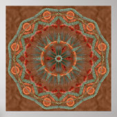 Poster Ocotillo Mandala 1 (Devant)