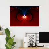 Poster Octo - Fractal (Bureau à domicile)