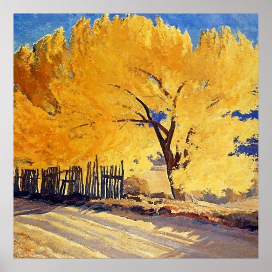 Poster « October Gold » de Maynard Dixon (Devant)