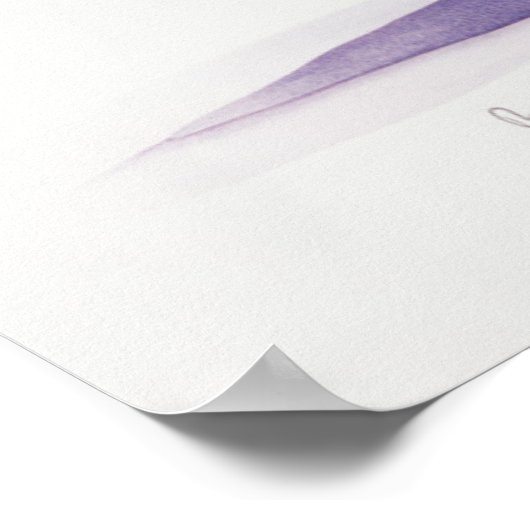 Poster Octobre Chrysanthèmes (Coin)