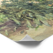 Poster Octobre Fleurs (Coin)