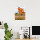 Poster Octobre lumineux  (Bureau à domicile)