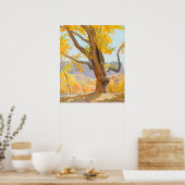 Poster Octobre Matin par Maynard Dixon (Cuisine)