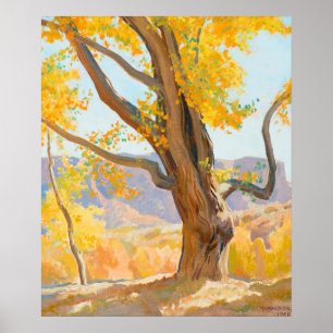 Poster Octobre Matin par Maynard Dixon