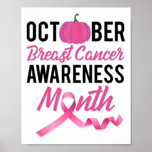 Poster Octobre Mois De Sensibilisation Au Cancer Du Sein