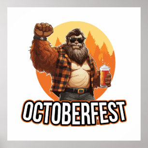 Poster Octobrefest Bigfoot