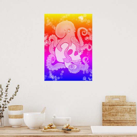Poster Octocrane (Cuisine)