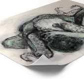 Poster Octopose (Coin)