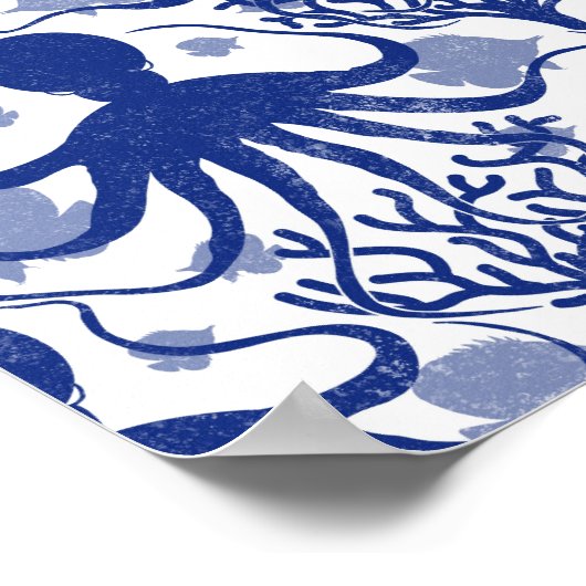 Poster octopus (Coin)