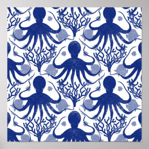 Poster octopus
