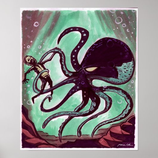 Poster "Octopus" (Devant)