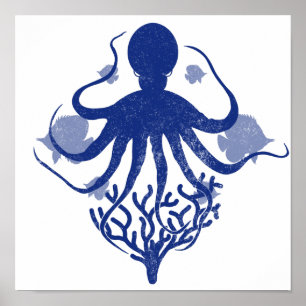 Poster octopus