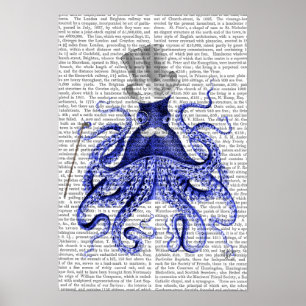 Poster Octopus À propos de la ville