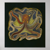 Poster Octopus Friend (Devant)