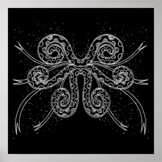 POSTER OCTOPUS GÉANT