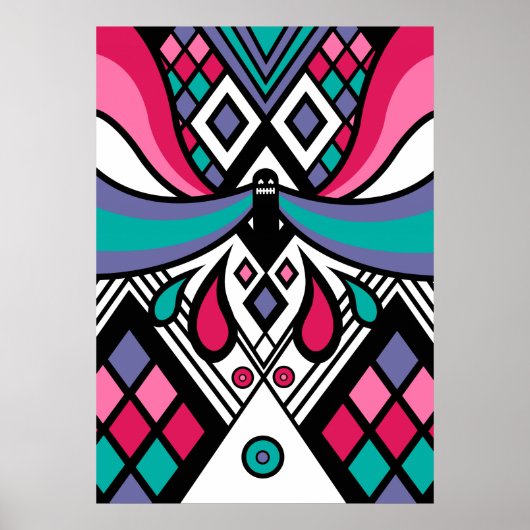 Poster Odd Art Print (Devant)