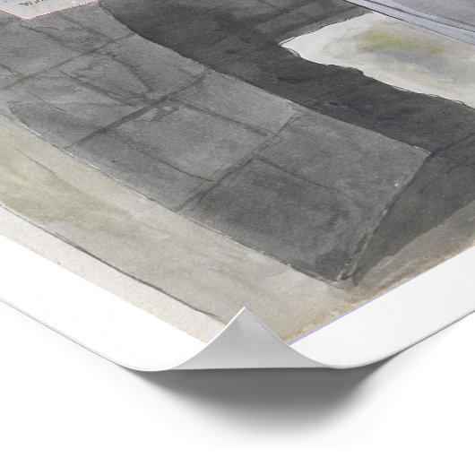 Poster Ode à l'adversité, design 37 de 'Les Poèmes de Tho (Coin)