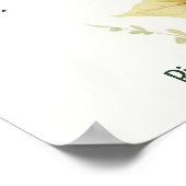 Poster Ode to Spring Poem with Brown Bird Wren (Coin)