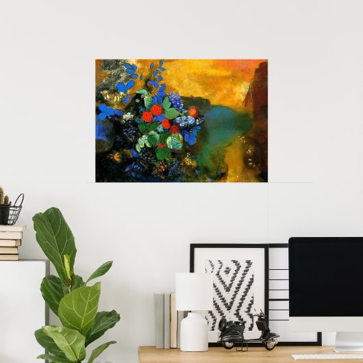 Poster Odilon Redon (Bureau à domicile)