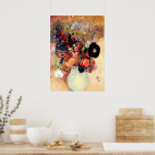 Poster Odilon Redon - Black Poppy (Cuisine)
