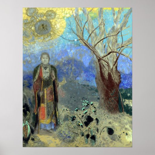 Poster Odilon Redon Le Bouddha (Devant)