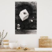 Poster Odilon Redon, Le cube, 1880 (Cuisine)